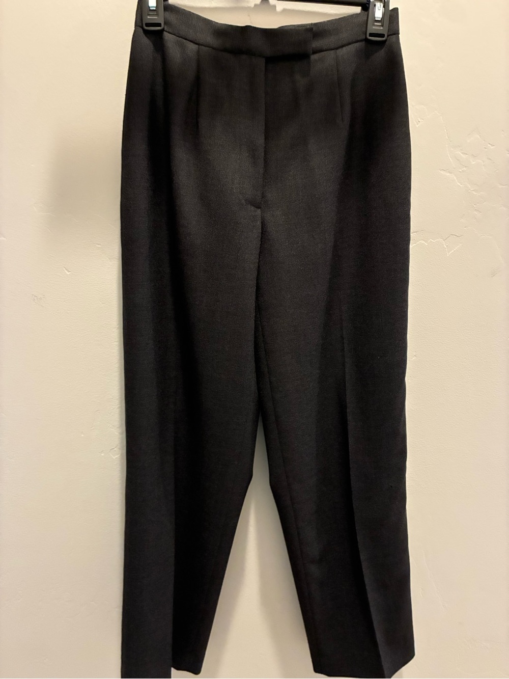 Amanda Smith Petite Black Wool Suit Pants